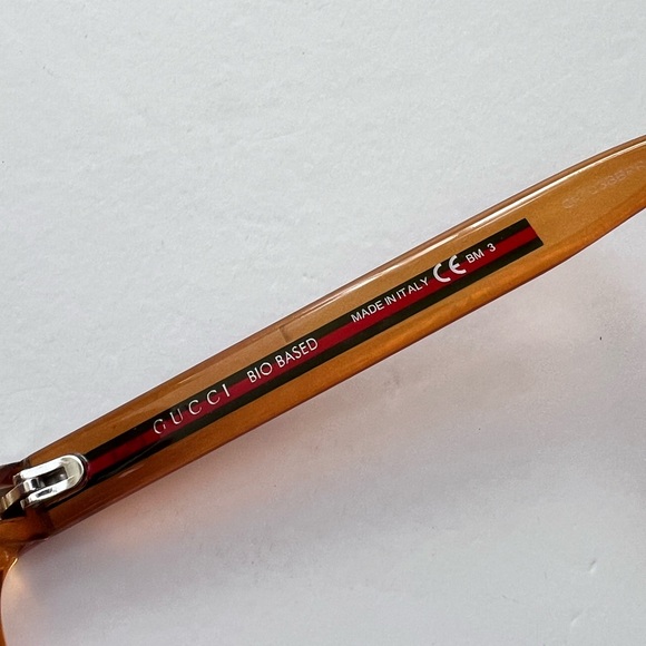 **SOLD** GUC GUCCI Havana Orange Mirror Lense Sunglasses - GG3709/S - Picture 8 of 14